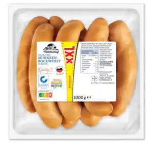 MÜHLENHOF XXL Schinkenbockwurst*