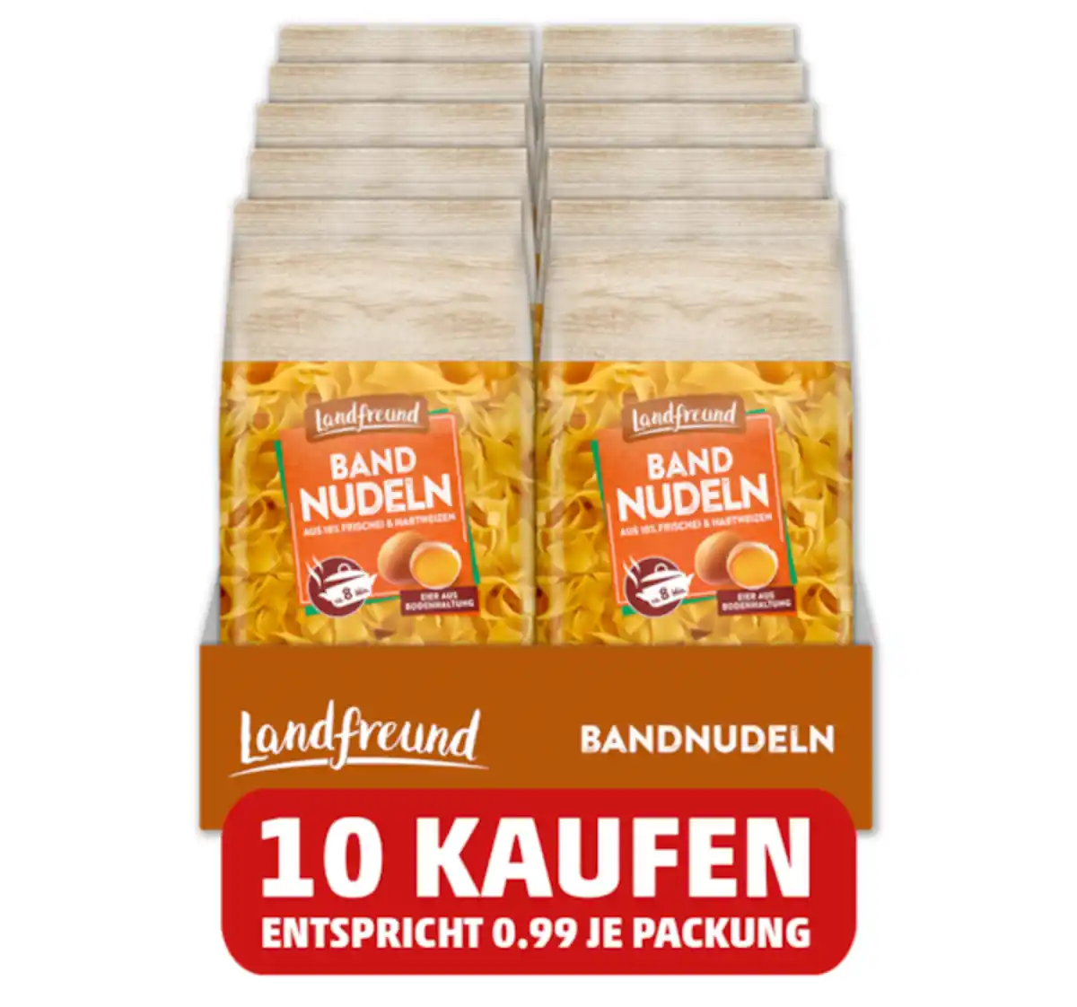 Bild 1 von LANDFREUND Bandnudeln*