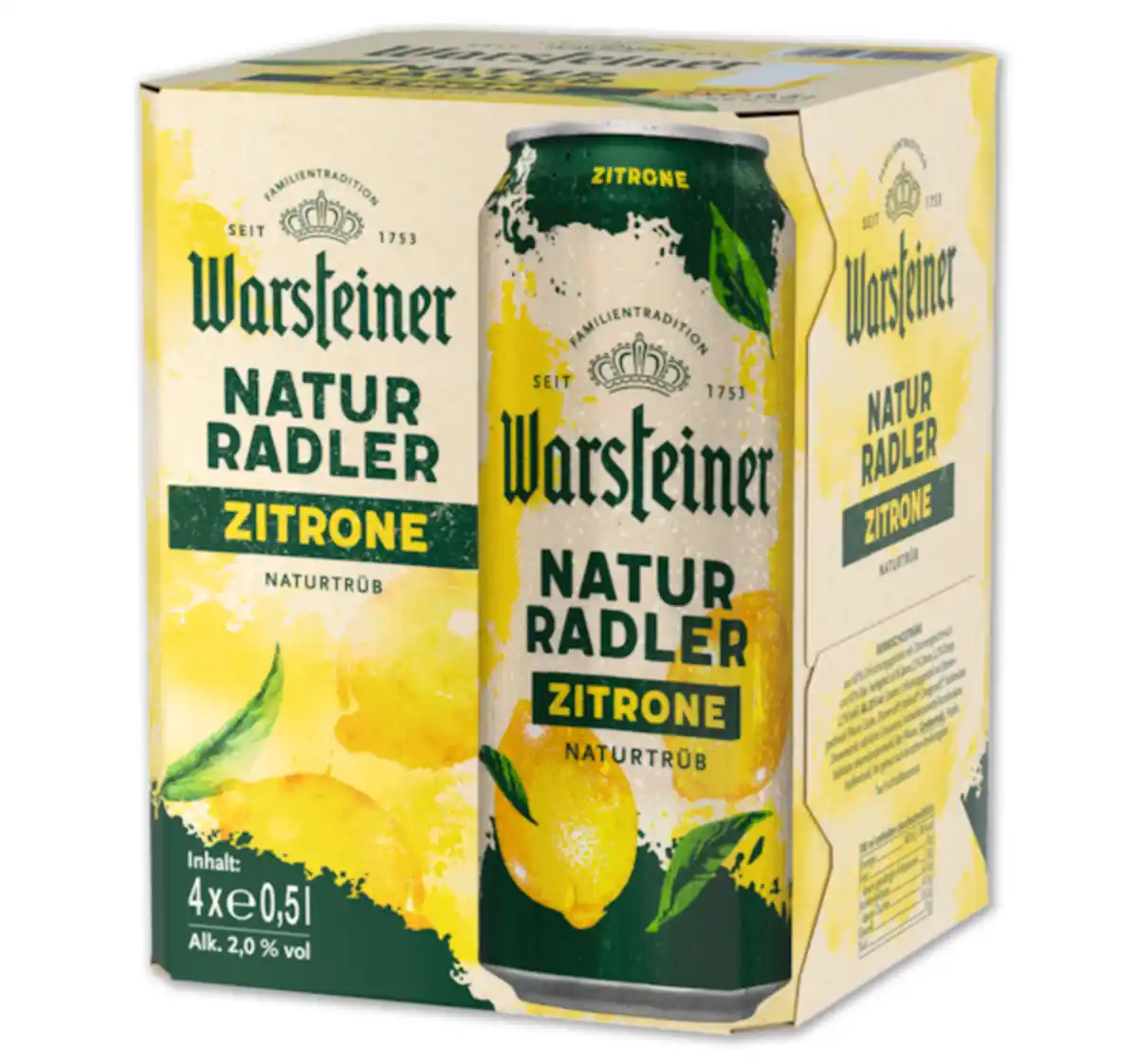 Bild 1 von WARSTEINER Radler*