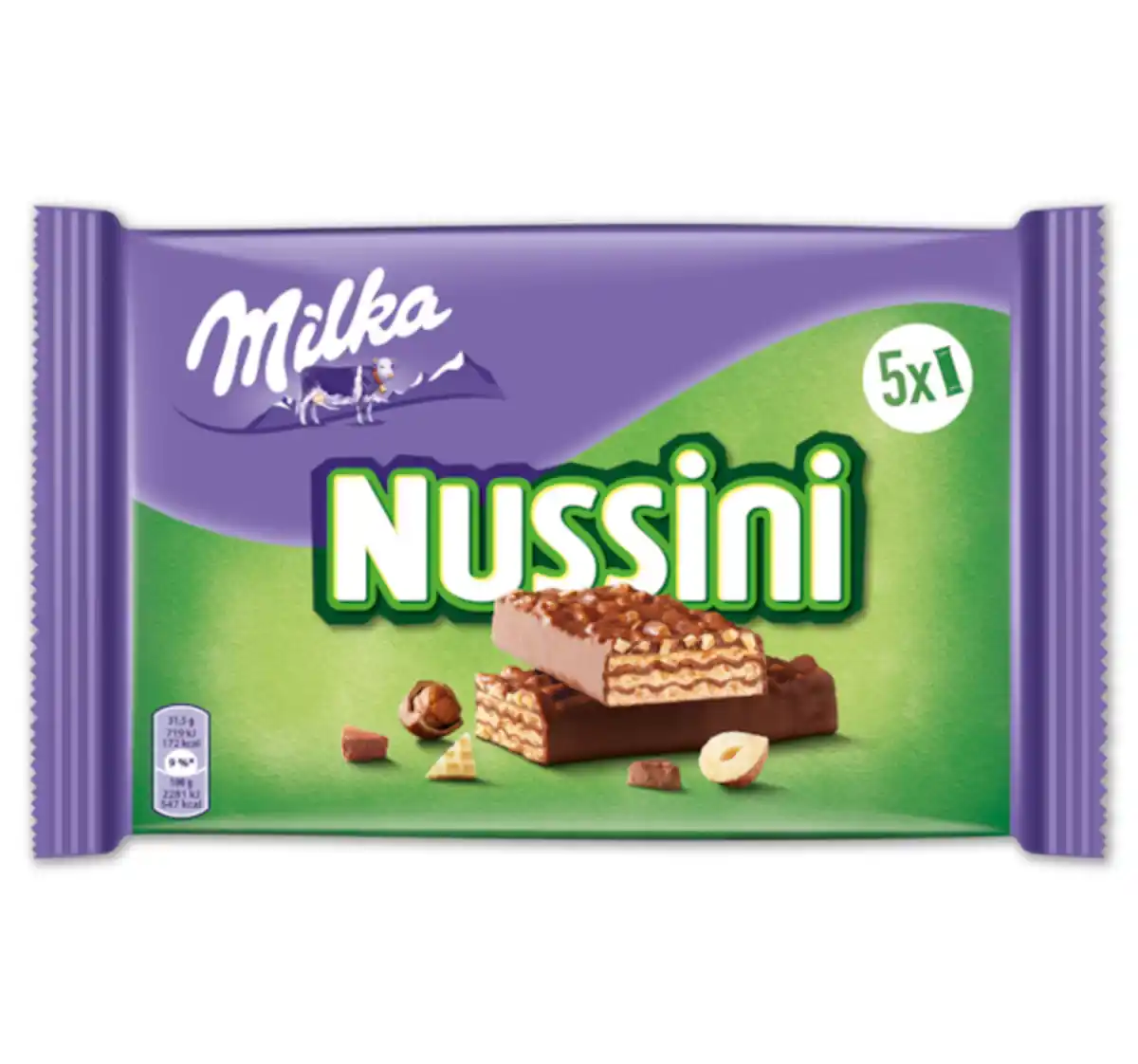 Bild 1 von MILKA Nussini Riegel*