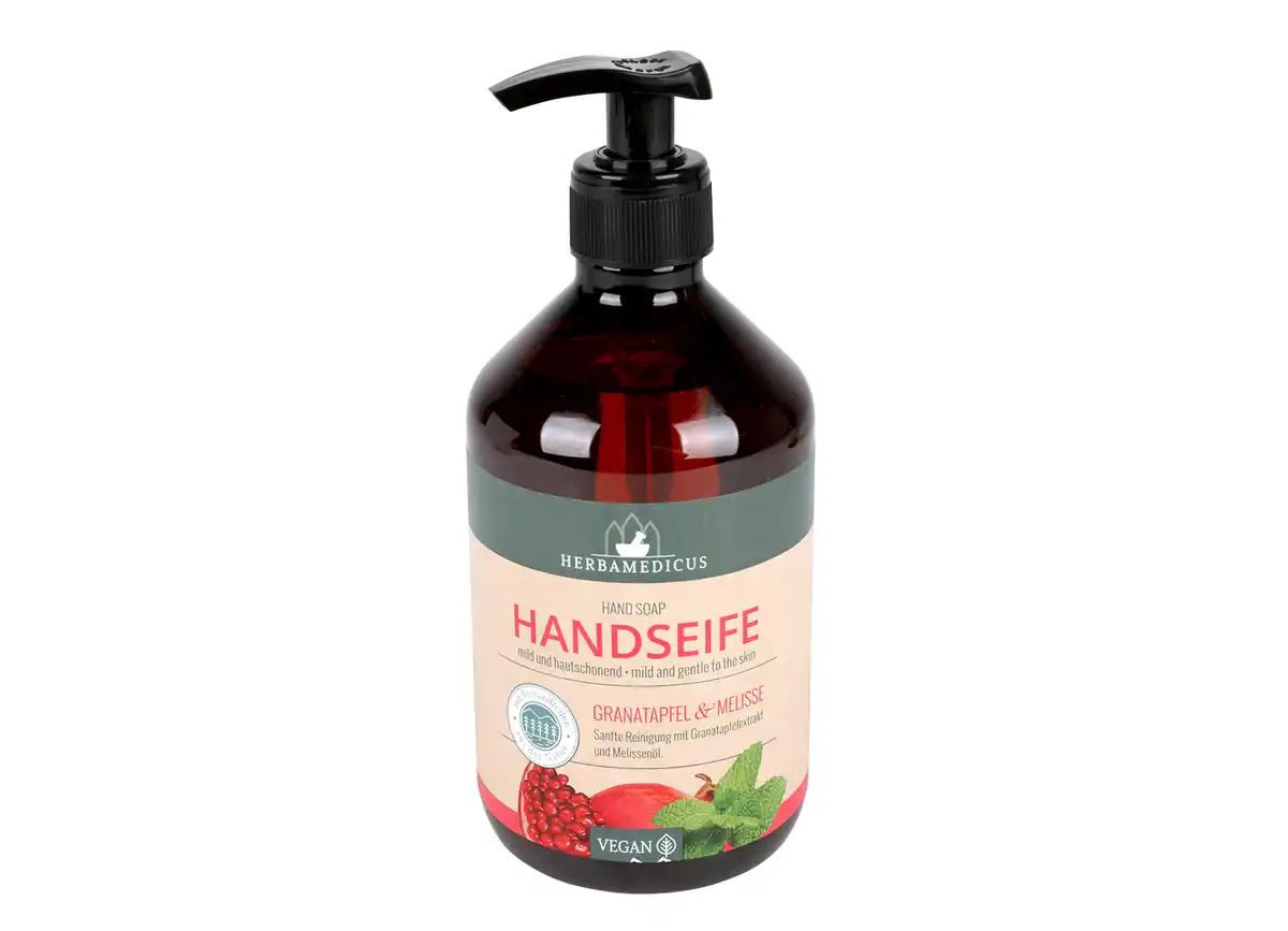 Bild 1 von Herbamedicus Handseife Granatapfel und Melisse