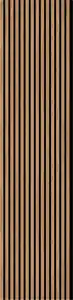 Neuhofer Akustikpaneel Risseiche 240 x 57,25 x 1,6 cm braun