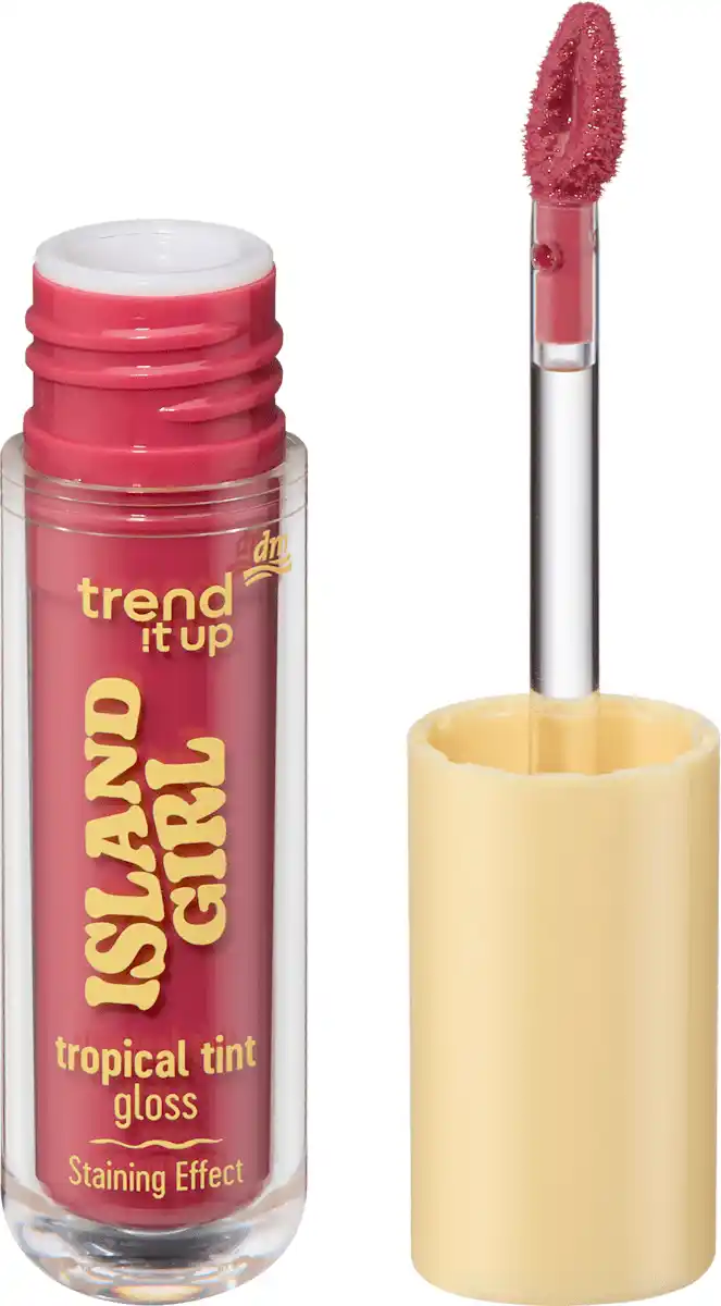 Bild 1 von trend !t up Lipgloss Island Girl, Tropical Tint Gloss Staining 010, 5 ml