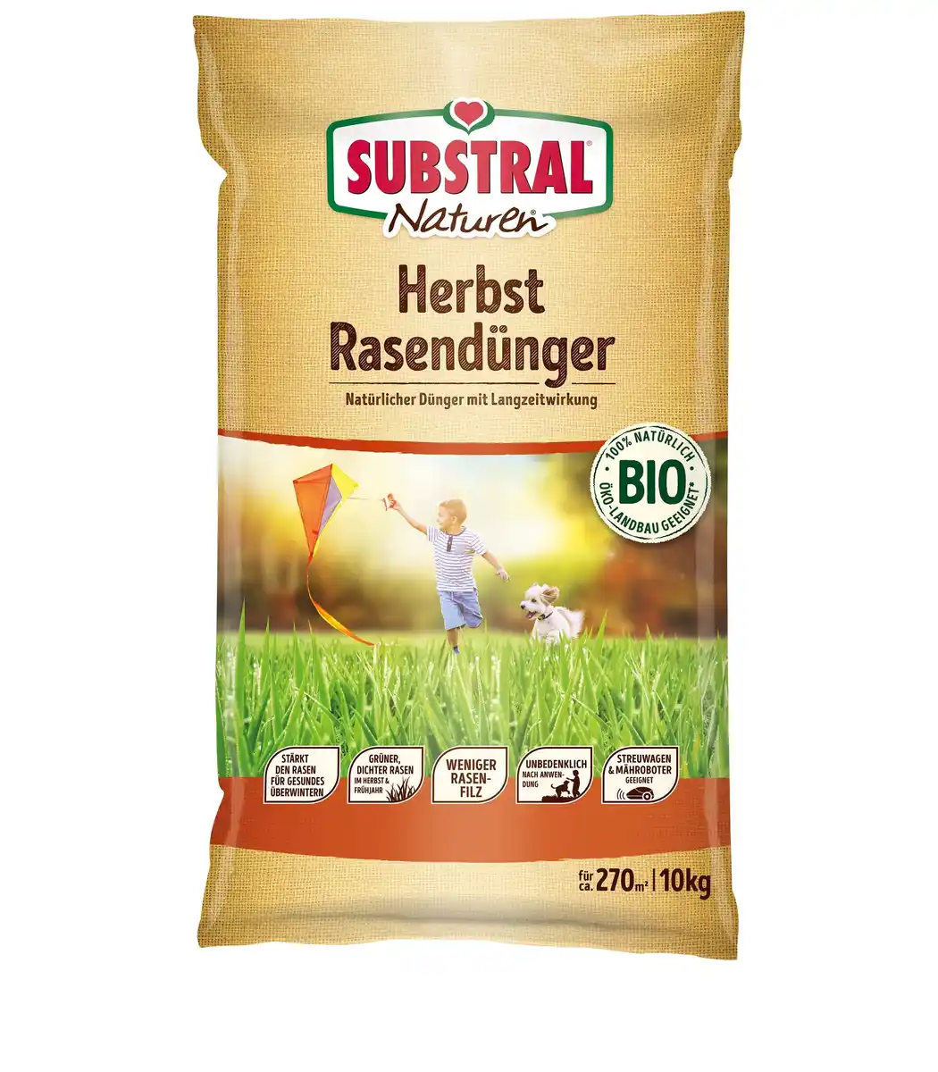 Bild 1 von Substral Naturen Bio Herbst Rasendünger 10 kg