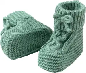 ALANA Strickschuhe, grün, 0-3 Monate, 1 St
