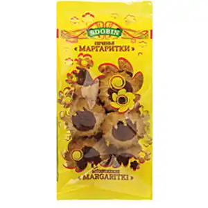 Mürbekekse "Margaritki" mit fruchthaltiger Auflage- Kirschge...