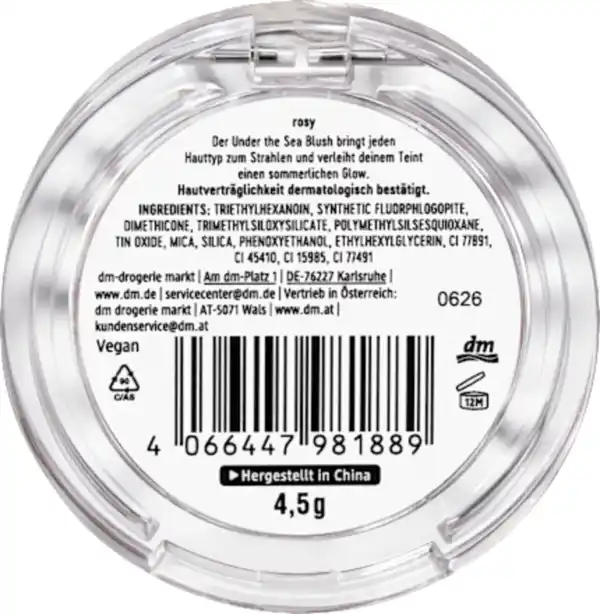 Bild 2 von trend !t up Blush Island Girl, Under The Sea Rosy, 4,5 g