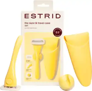 Estrid Rasierer, butter Reiseset, 1 St