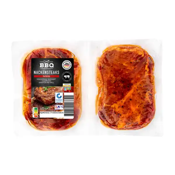 Bild 2 von BBQ Marinierte Nackensteaks