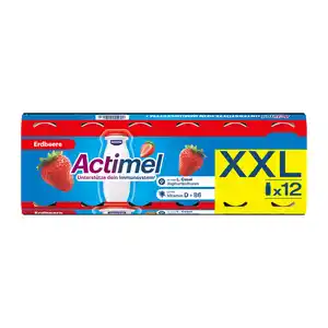 DANONE Actimel Erdbeere XXL