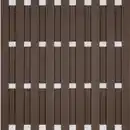 Bild 1 von Mr. GARDENER Bohlenzaun »Ibiza«, Aluminium blank, HxL: 180 x 180 cm