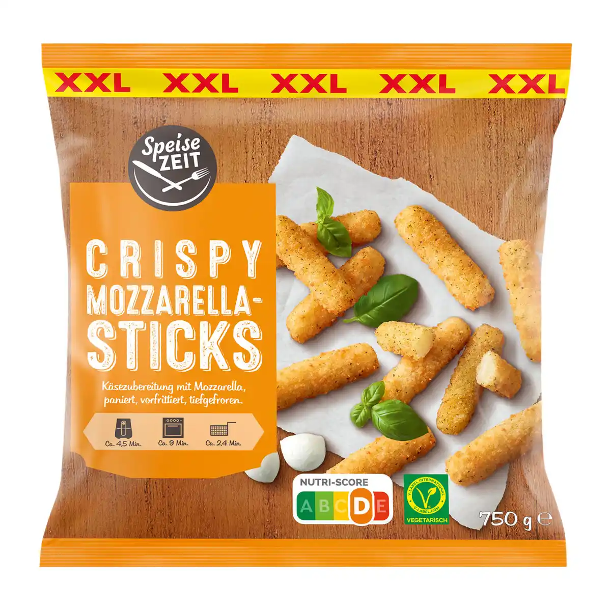 Bild 1 von SPEISEZEIT Crispy Mozzarella-Sticks XXL