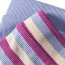 Bild 2 von ALANA Radlerhosen mit Ringel-Muster & Ripp-Struktur, lila + rosa, Gr. 128, 2 St