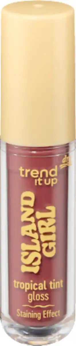 Bild 2 von trend !t up Lipgloss Island Girl, Tropical Tint Gloss Staining 030, 5 ml