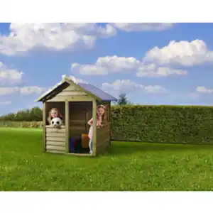 Mr. GARDENER Kinderspielhaus »Finus«, BxHxT: 116 x 151 x 110 cm, Holz, grün