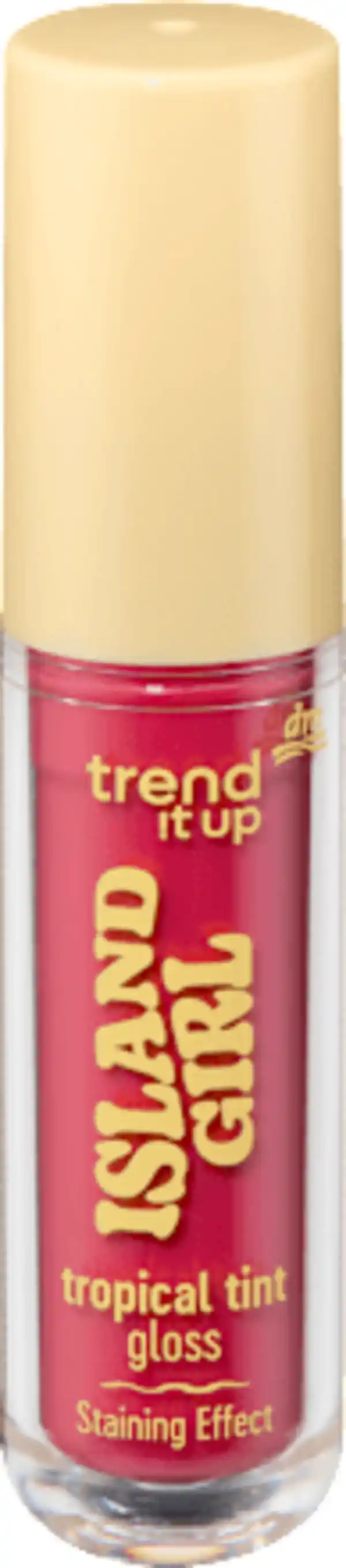Bild 2 von trend !t up Lipgloss Island Girl, Tropical Tint Gloss Staining 020, 5 ml
