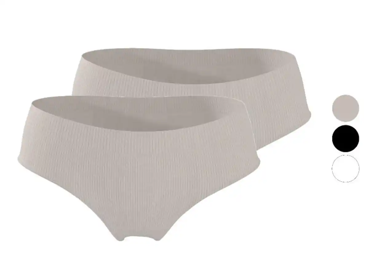 Bild 3 von ESMARA® Damen Gerippte Hipster, 2 Stück