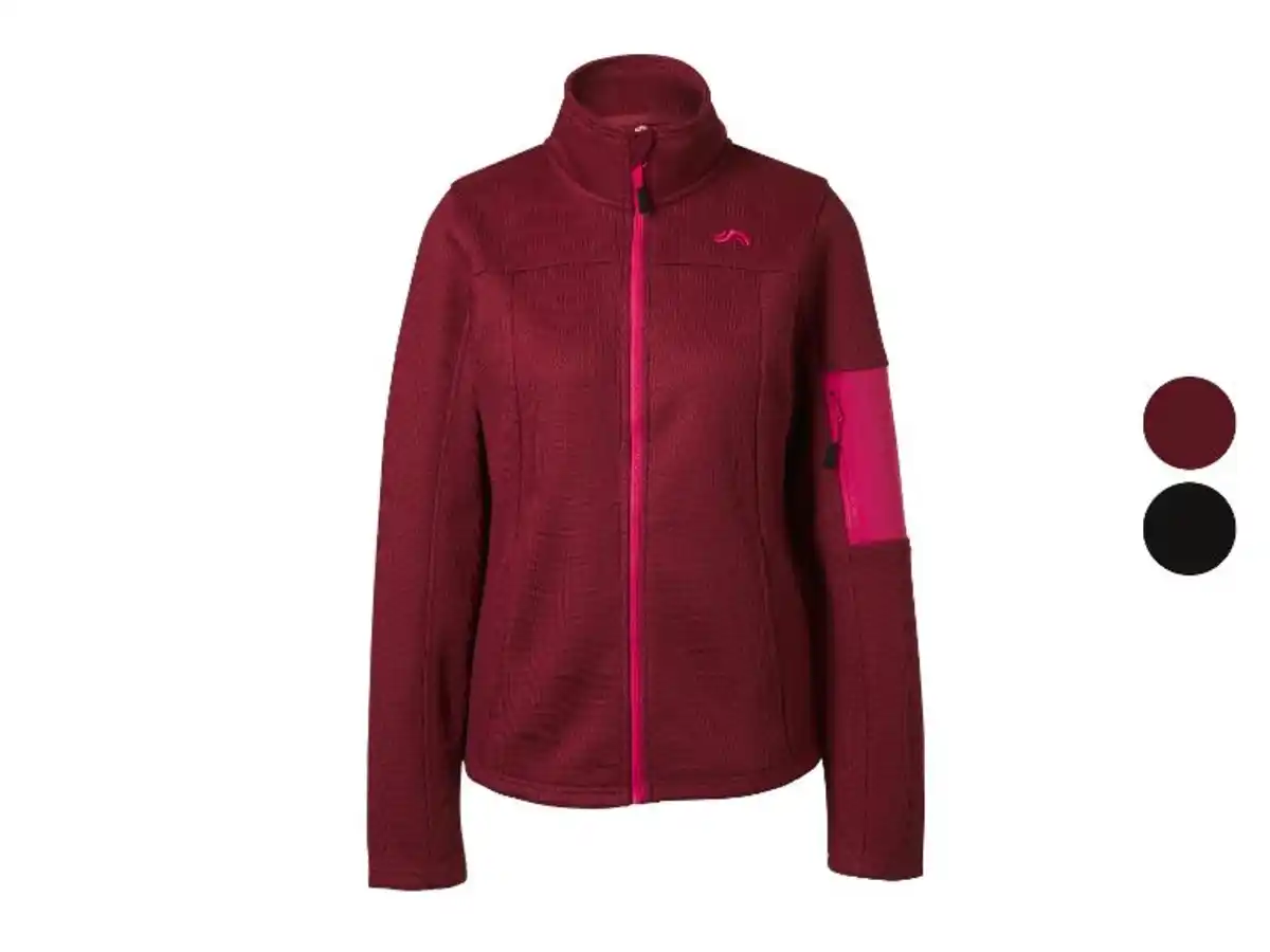 Bild 3 von CRIVIT Damen Strickfleecejacke