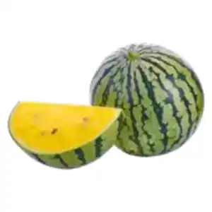 Gelbe Wassermelone