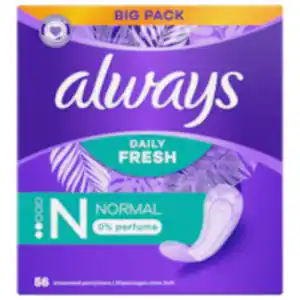 Always Slipeinlagen Daily Fresh