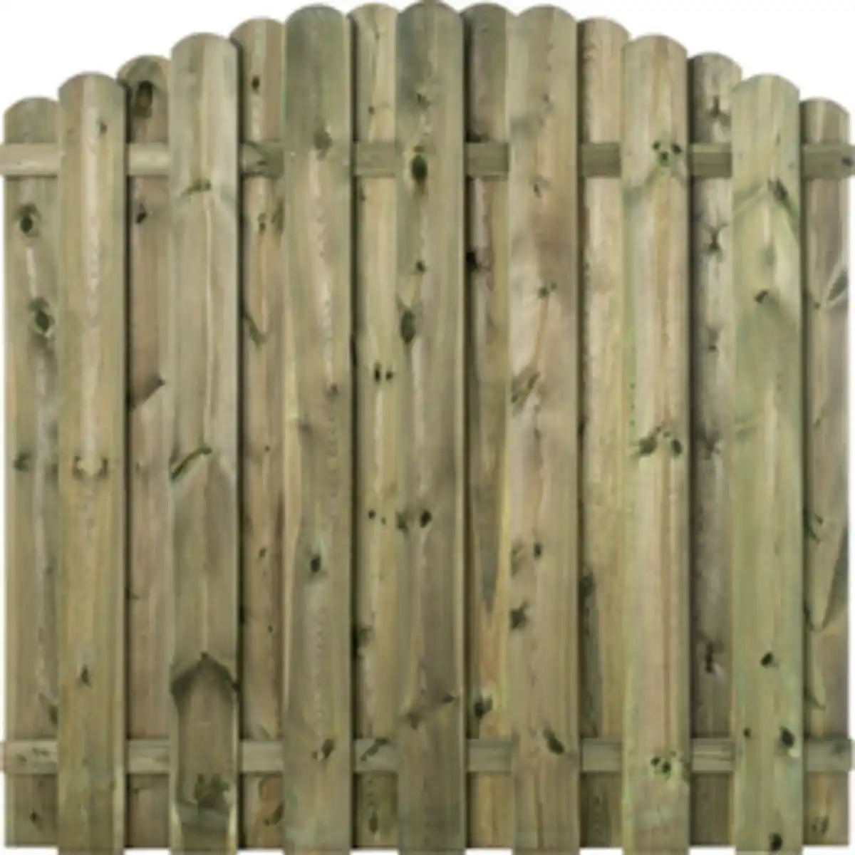 Bild 1 von Mr. GARDENER Bohlenzaun »Valas«, Fichtenholz/Kiefernholz, HxL: 180 x 180 cm