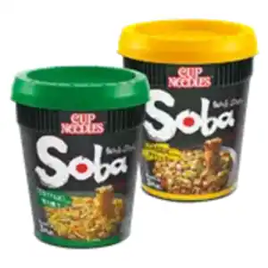 Nissin Soba Cup Noodles Asia-Nudelsnack