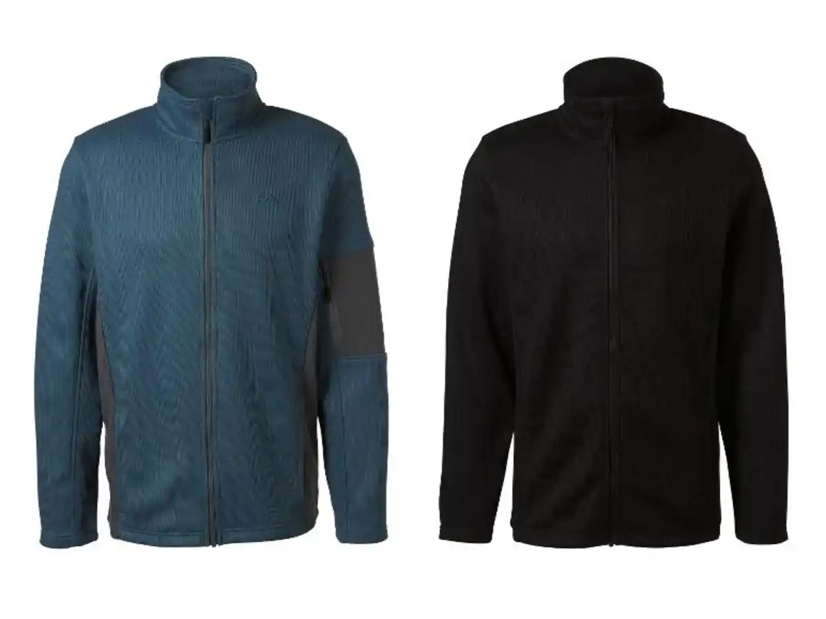 Bild 3 von CRIVIT Herren Strickfleecejacke