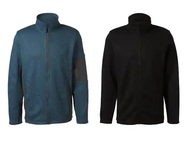 Bild 3 von CRIVIT Herren Strickfleecejacke
