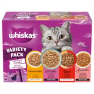 Whiskas Variety Pack Katzennahrung