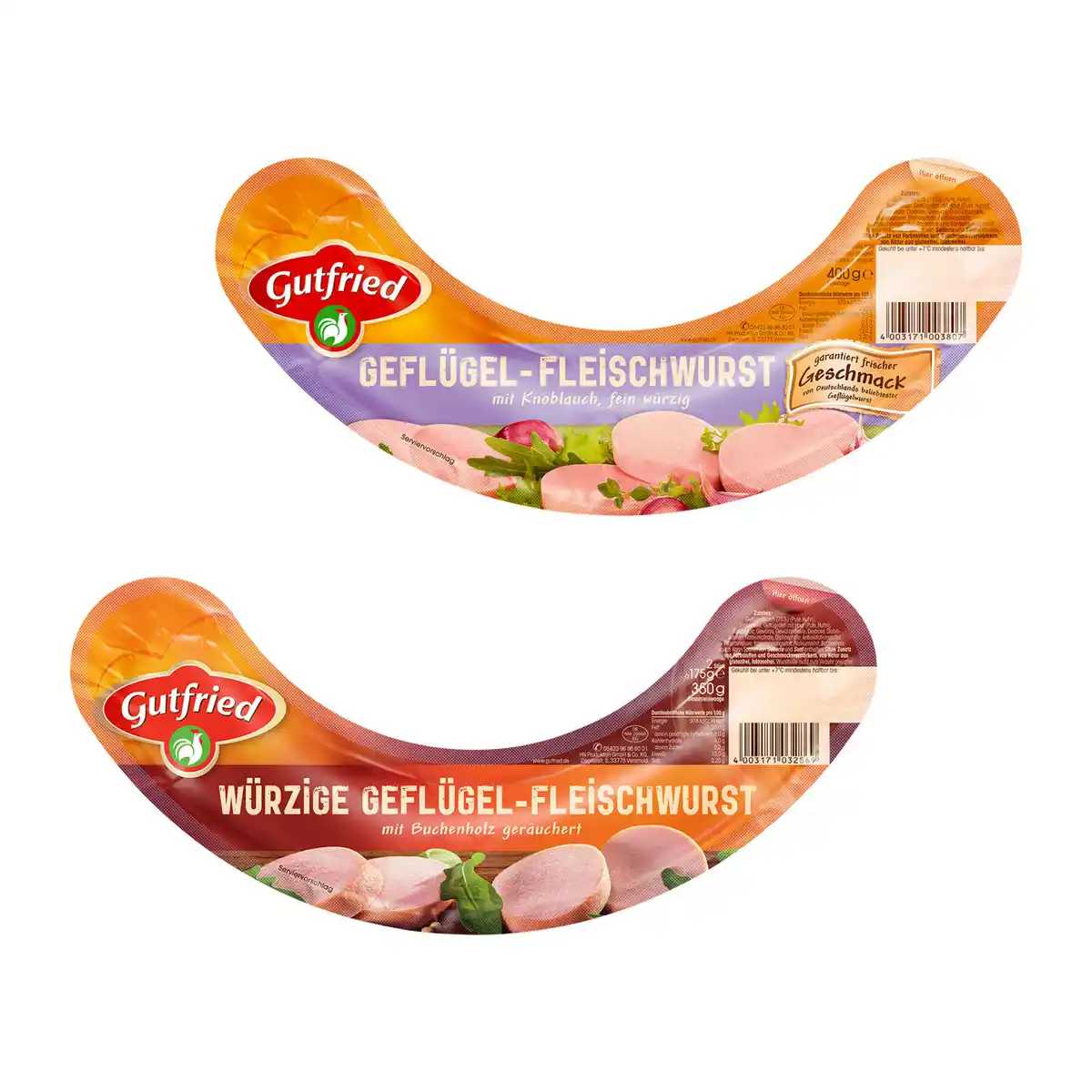 Bild 1 von GUTFRIED Geflügel-Fleischwurst