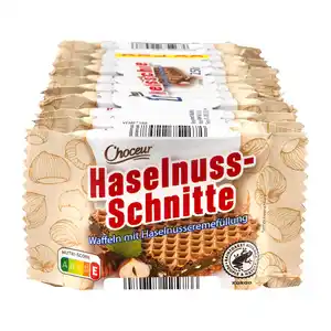 CHOCEUR Haselnussschnitte XXL