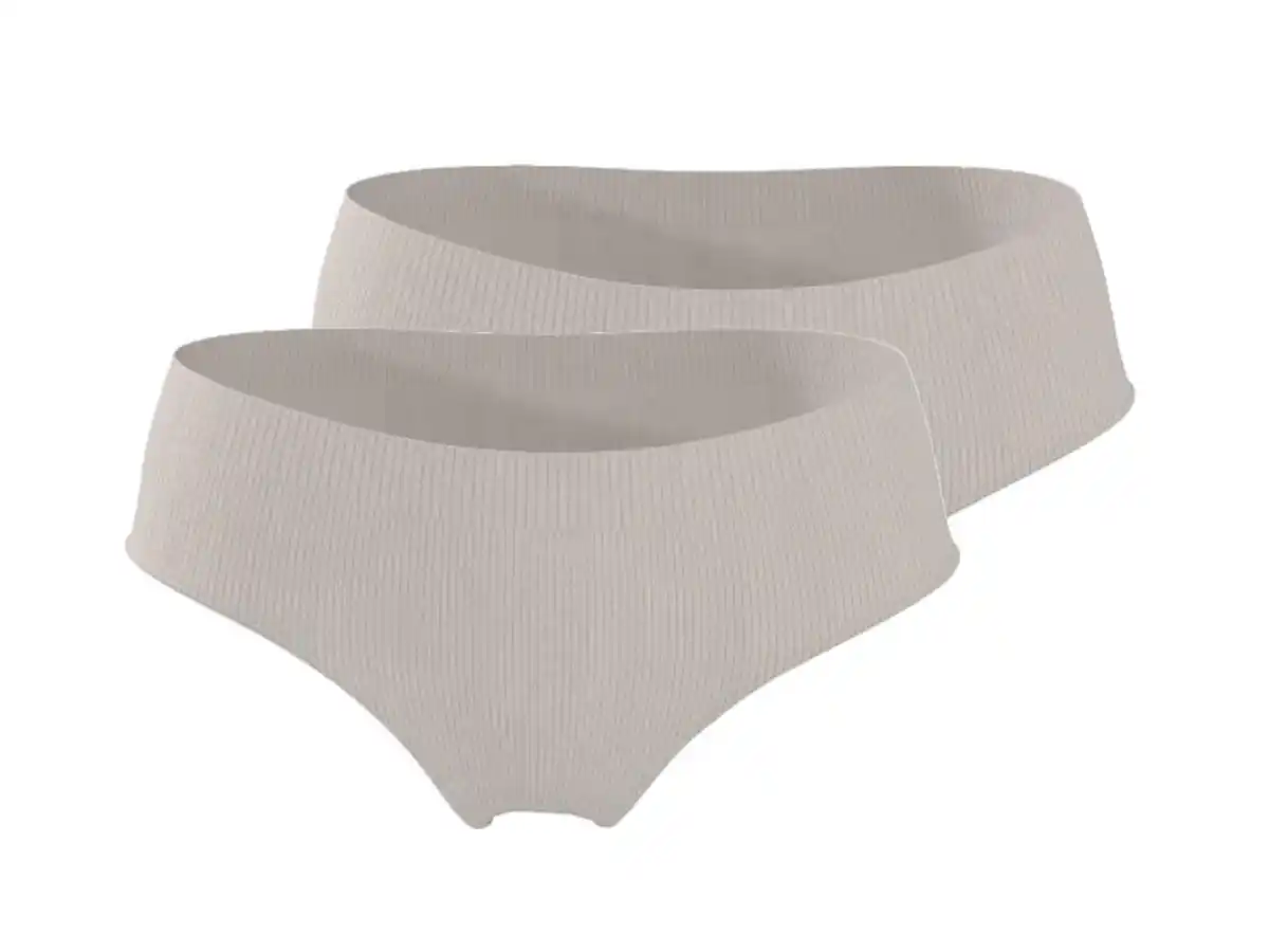 Bild 1 von ESMARA® Damen Gerippte Hipster, 2 Stück