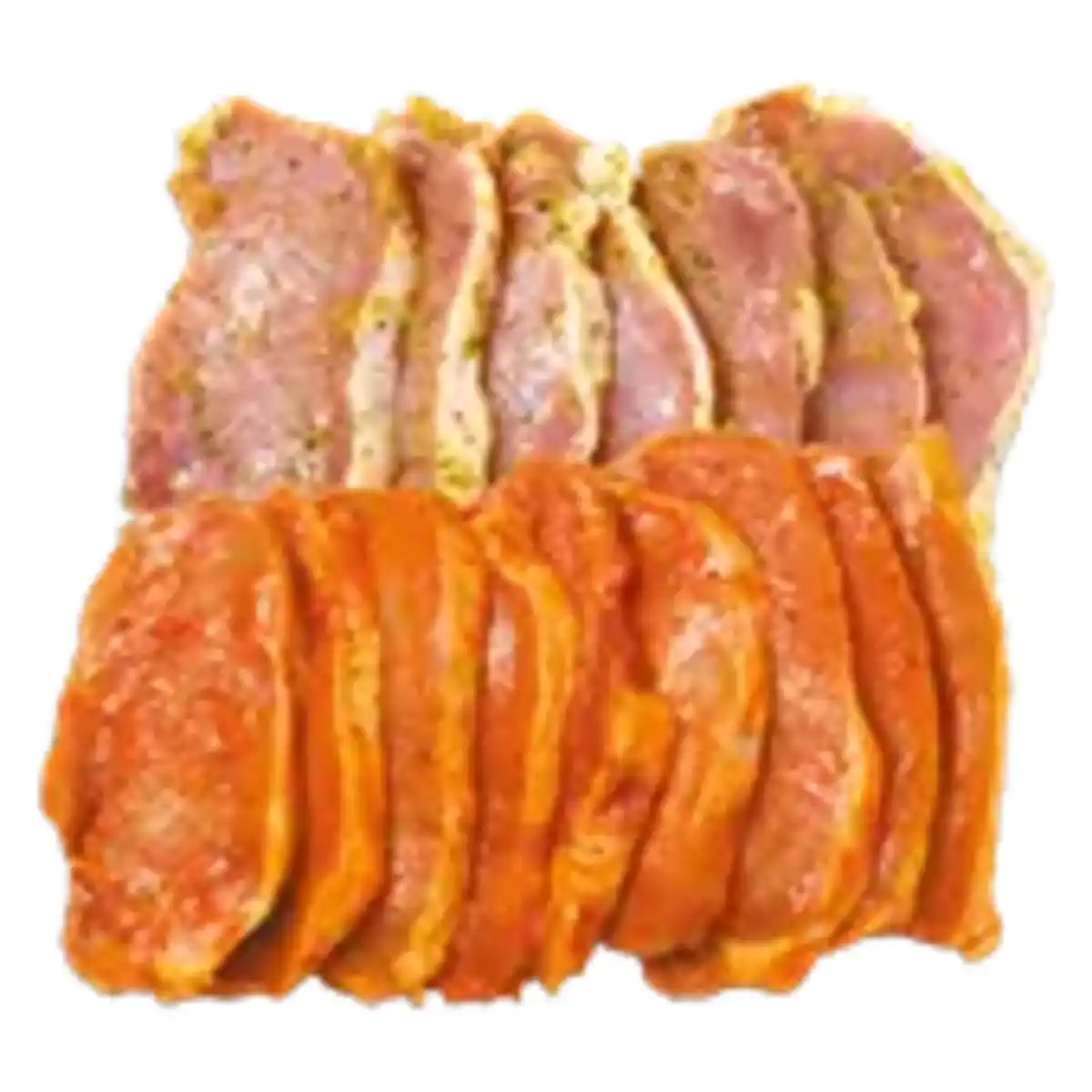Bild 1 von MEINE FLEISCHEREI GRILLSAISON Schweinerückensteaks mariniert Kräuterbutter oder Paprika, XXL