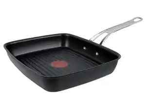 JAMIE OLIVER BY TEFAL Aluguss-Grillpfanne Home Cook , 23 x 27 cm
