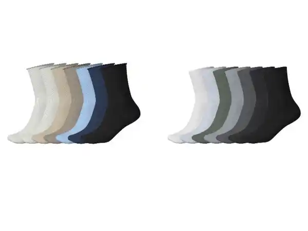 Bild 3 von ESMARA® Damen gerippte Socken, 7 Paar