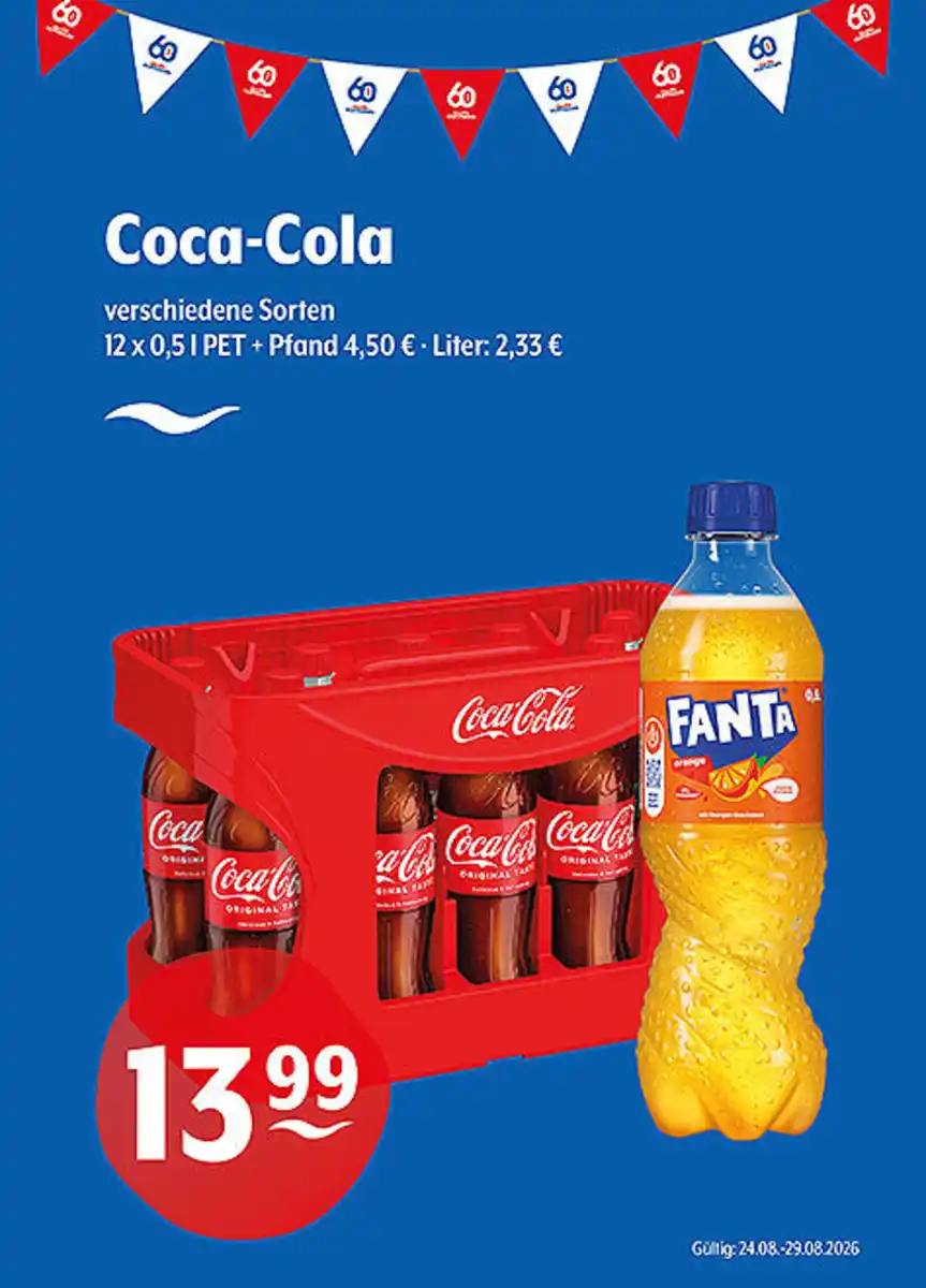 Bild 1 von Coca-Cola verschiedene Sorten