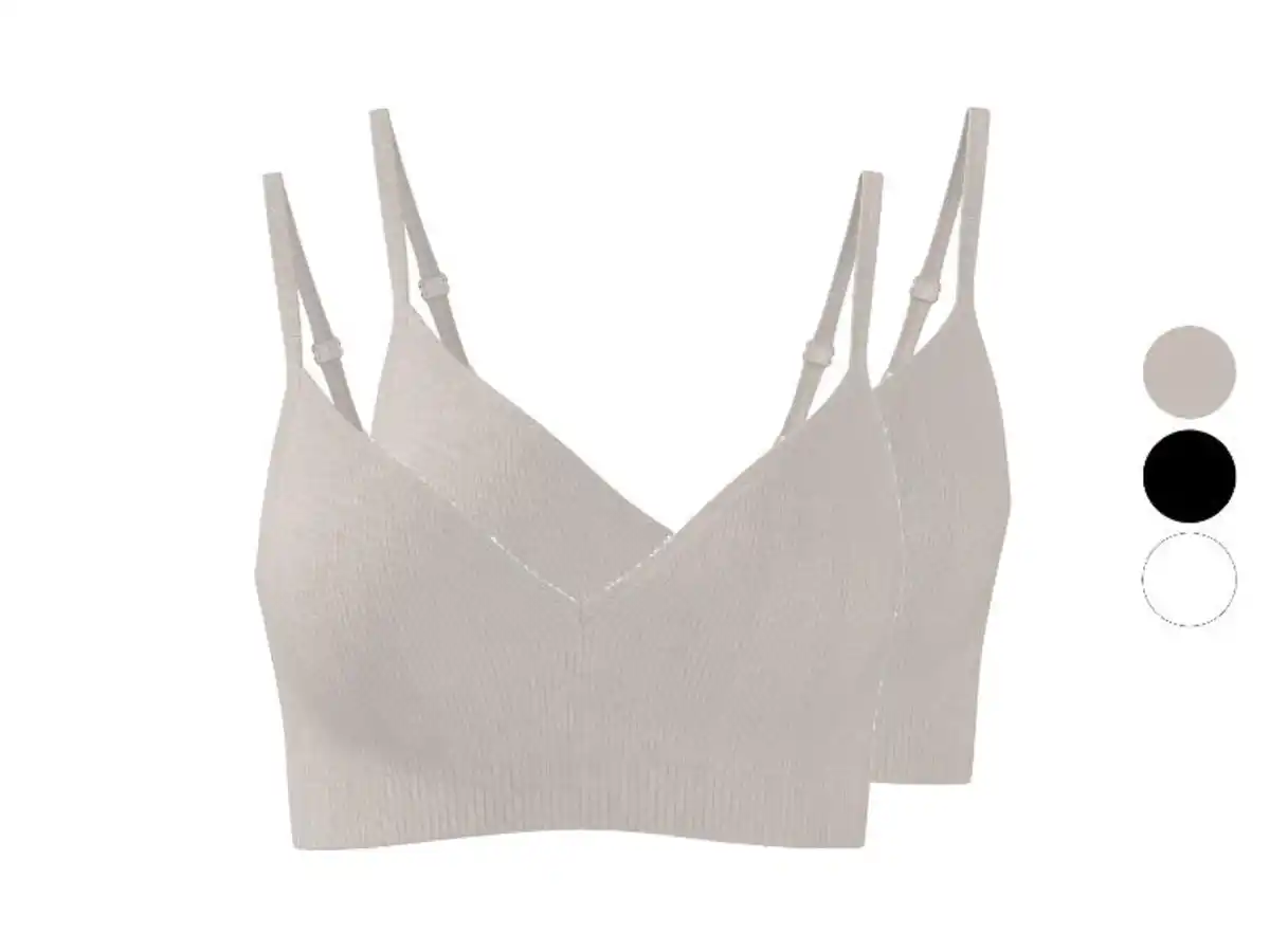 Bild 3 von ESMARA® Damen Gerippte Bustiers, 2 Stück
