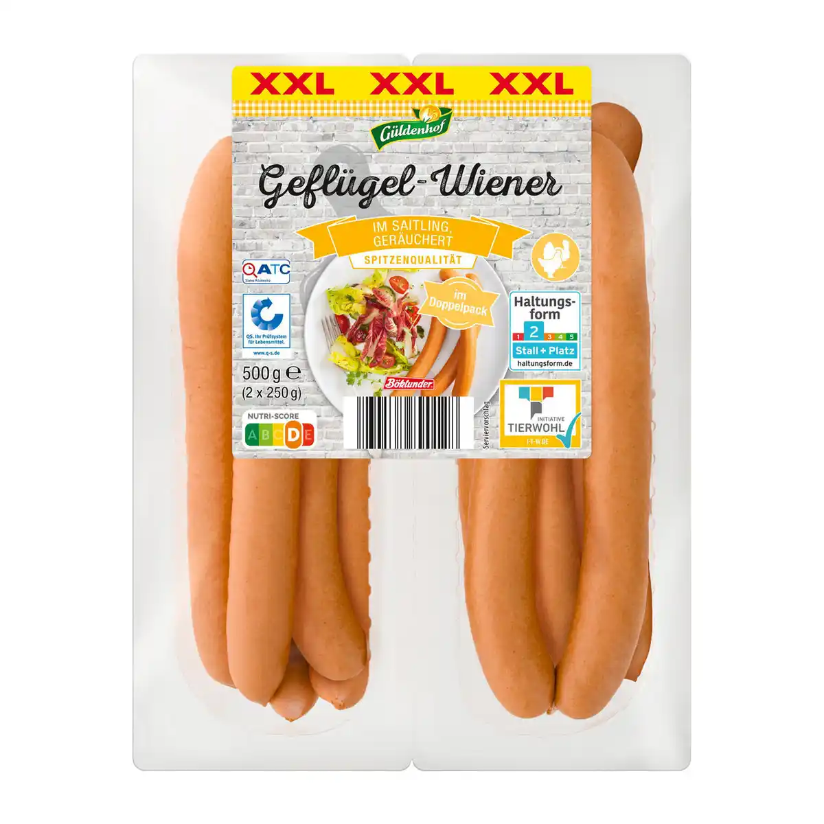 Bild 1 von GÜLDENHOF Geflügel-Wiener XXL