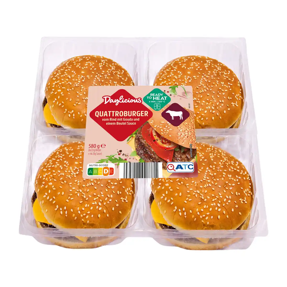 Bild 1 von DAYLICIOUS Quattroburger