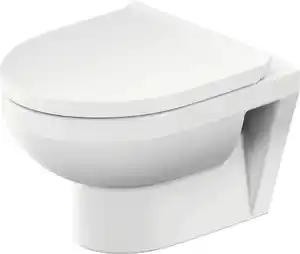 Duravit Wand WC spülrandlos DuraStyle Basic Tiefspüler weiß inkl. WC Sitz