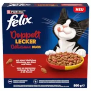 Felix Doppelt Lecker Katzennahrung