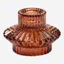 Bild 2 von Kerzenhalter aus Glas, ca. 7,8x5,4 cm