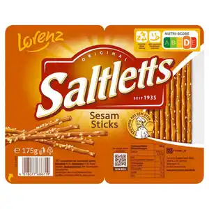 LORENZ Saltletts Sticks 175 g, Sesam