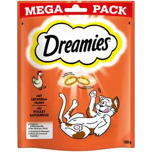 DREAMIES Portionsbeutel Mega Pack mit Huhn 180g