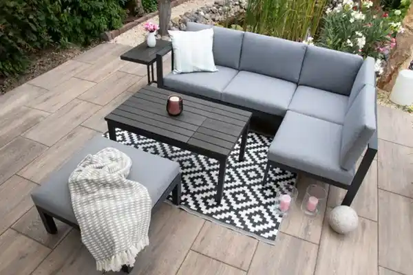 Bild 2 von bellavista® Home & Garden 15tlg. Eck-Lounge "Braga"