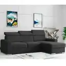 Bild 3 von Möbel Punkt Ecksofa Tokio mit Bettfunktion, ca. 203 x 127 cm - Schwarz