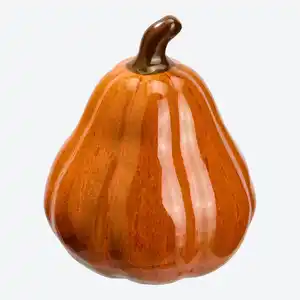 Deko-Kürbis aus Steingut