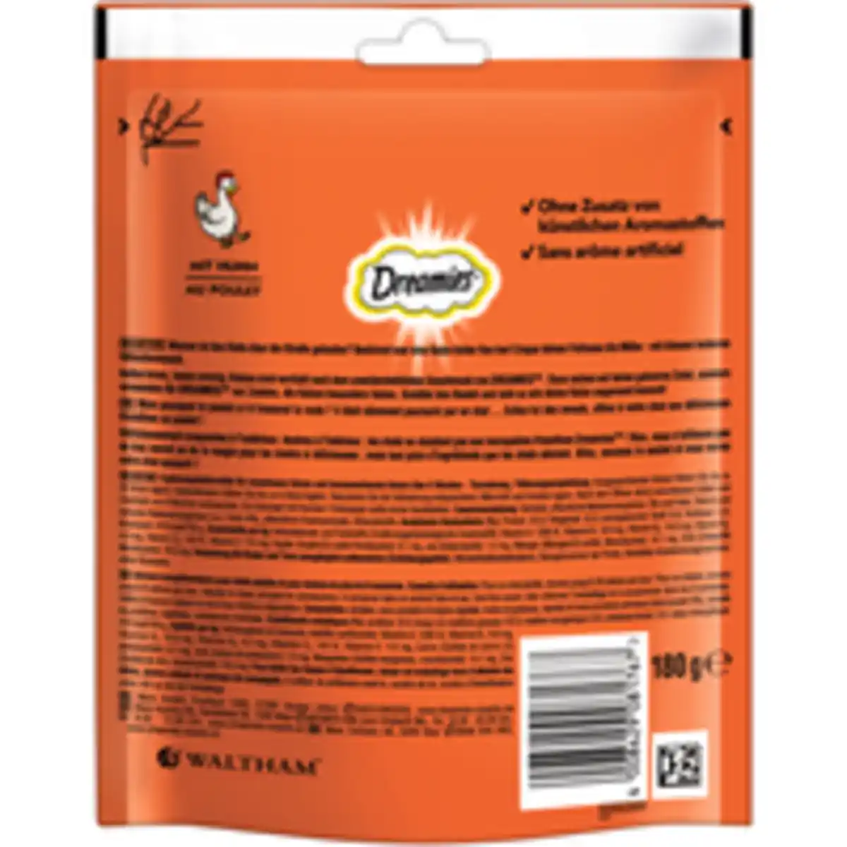 Bild 3 von DREAMIES Portionsbeutel Mega Pack mit Huhn 180g - 4er Set