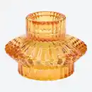 Bild 3 von Kerzenhalter aus Glas, ca. 7,8x5,4 cm