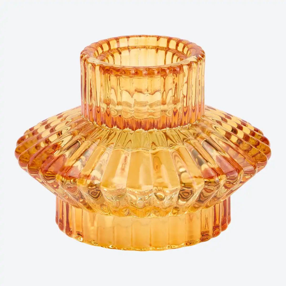 Bild 3 von Kerzenhalter aus Glas, ca. 7,8x5,4 cm